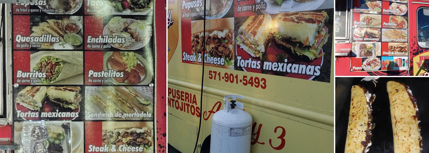 Pupuseria y antojitos Ashley Menu