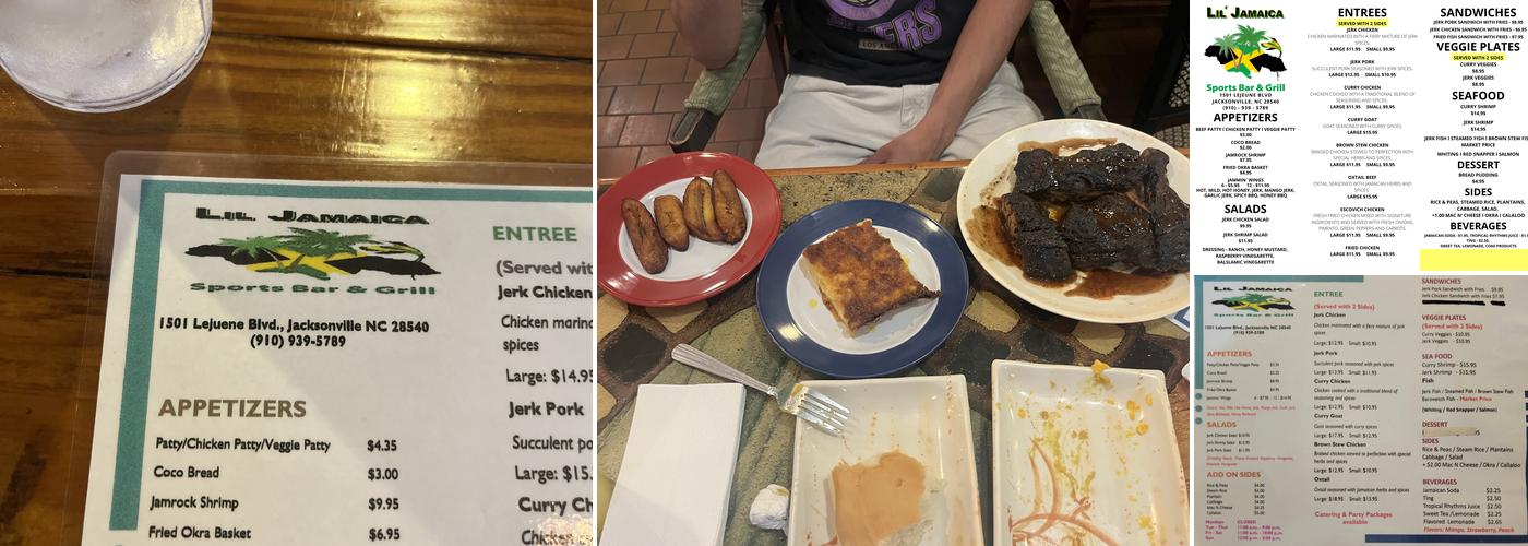 Lil' Jamaica Sports Bar & Grill Menu