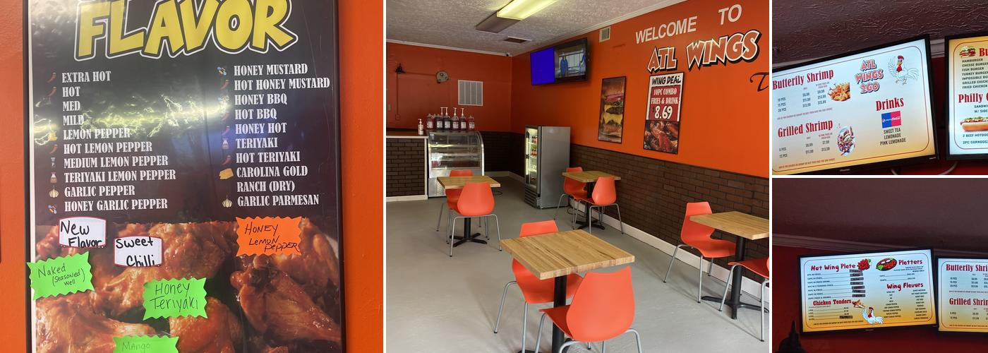 Atl Wings Express Menu