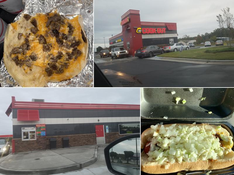 Cook Out 1549 Washington St, Williamston