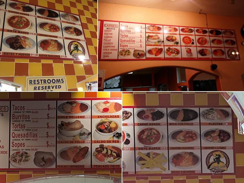 Maranatha Menu