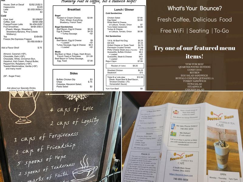 Roger's Mobile Kitchen Menu