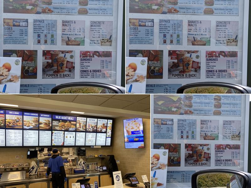 Culver’s Menu