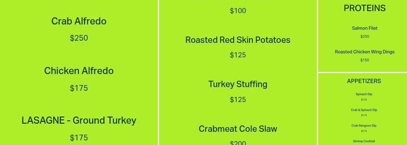 Tier 7 Eatery - Glen Allen Menu