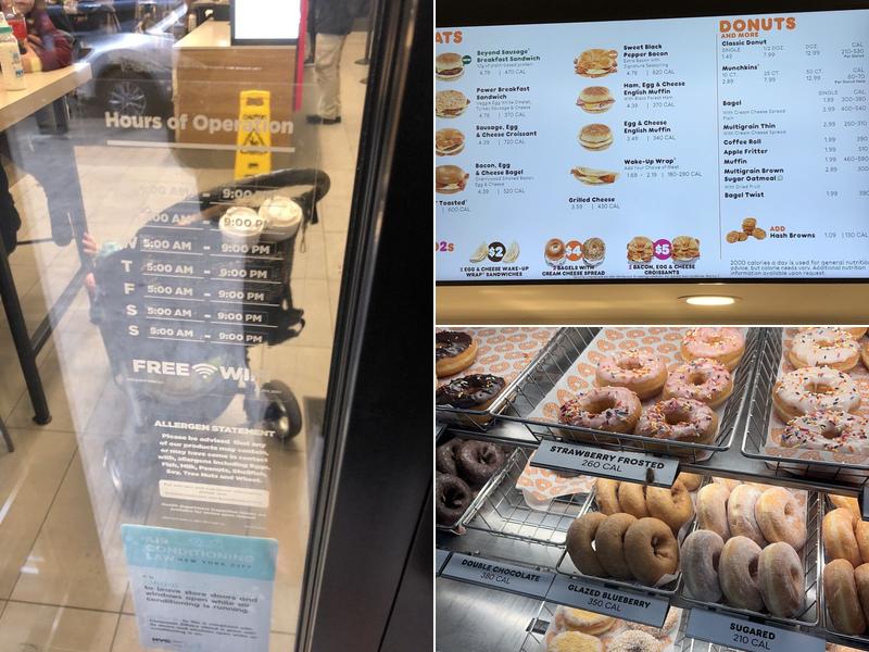 Dunkin' Menu
