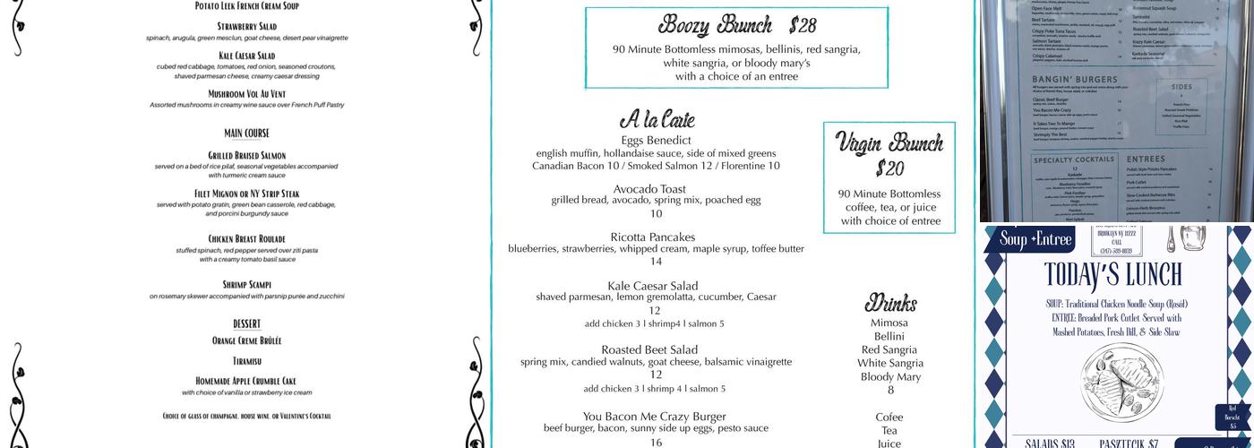 Kaskade Menu