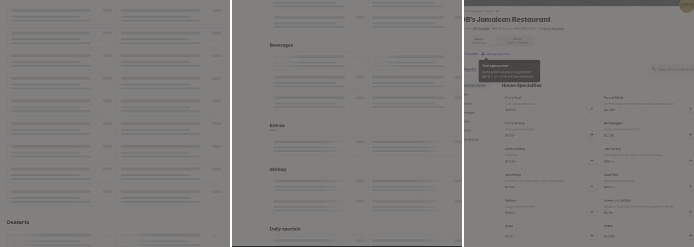 PHL Sandwich Shop Menu