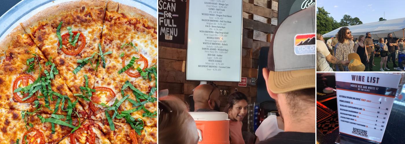 Bowstring Pizza and Brewyard Menu