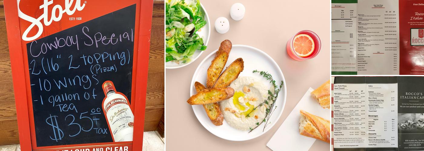Rocco’s Italian Café Menu