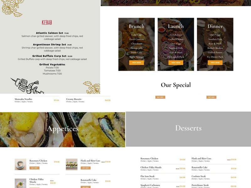 Gulchatay Menu