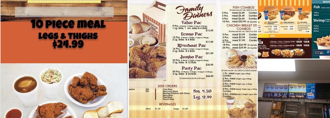 Louisiana Famous Fried Chicken, Louisiana Fried Chicken Menu