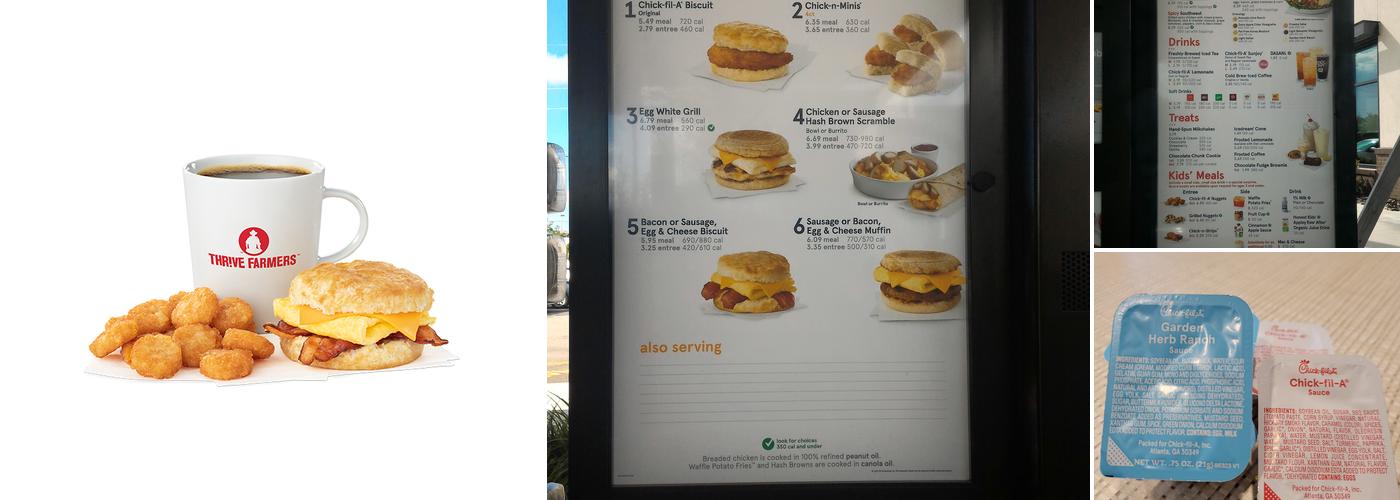 Chick-fil-A Menu