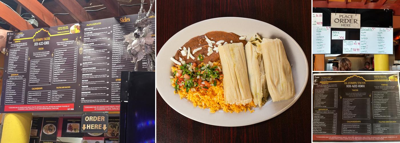 El Compa Tacos Menu