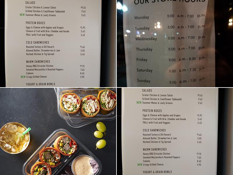 Starbucks Menu