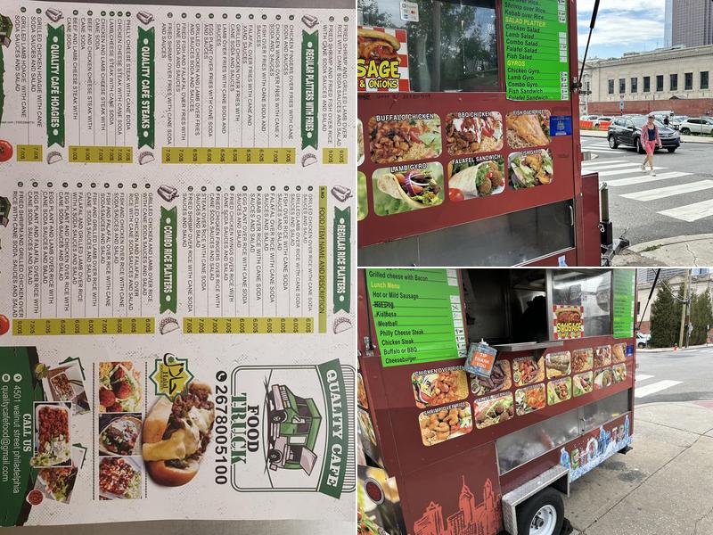 Halal Food Cart Menu