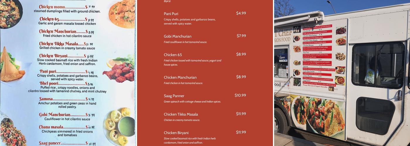 Claypot Chef Menu