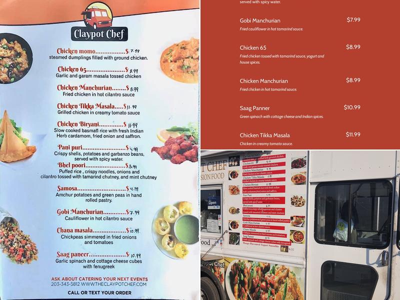 Claypot Chef Menu