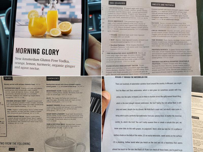 First Watch - Oakleaf Menu