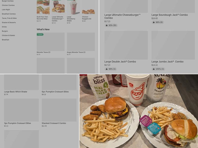 Jack In The Box Menu