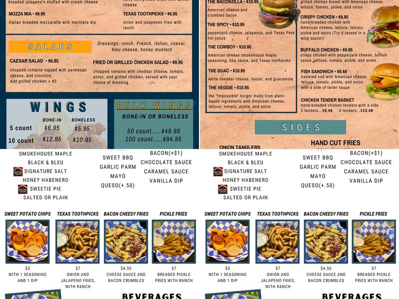 Fry'D & Chop'D Menu