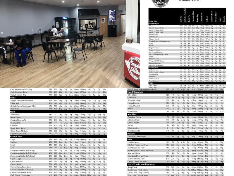 Steak 'n Shake Menu