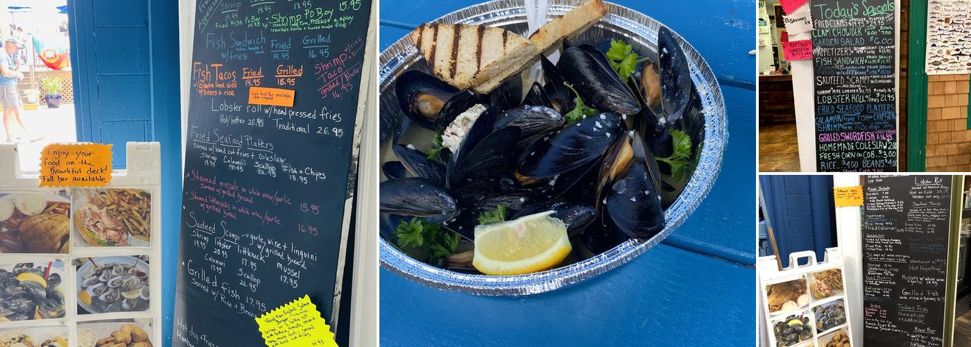 Native Cape Cod Seafood Menu