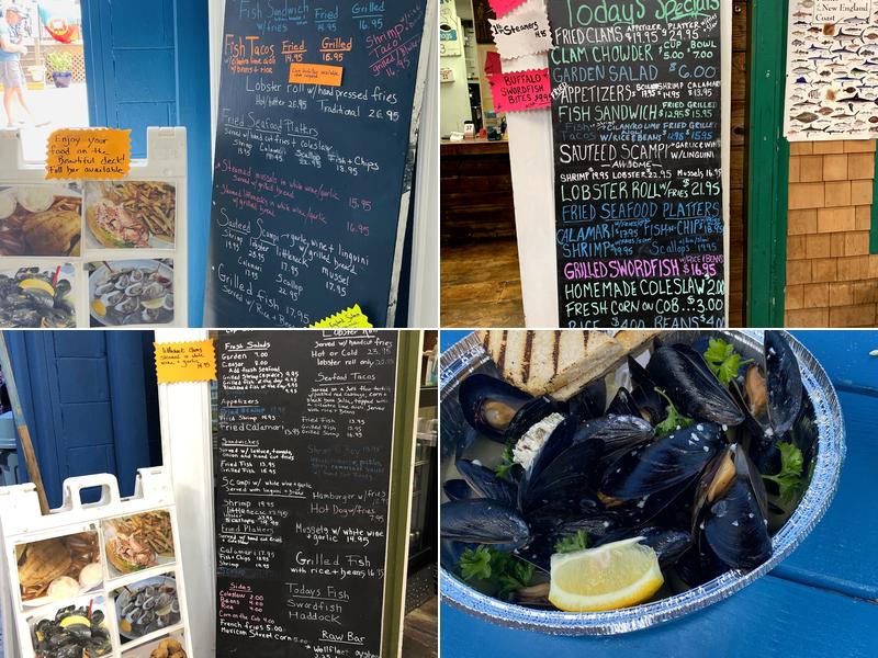 Native Cape Cod Seafood Menu