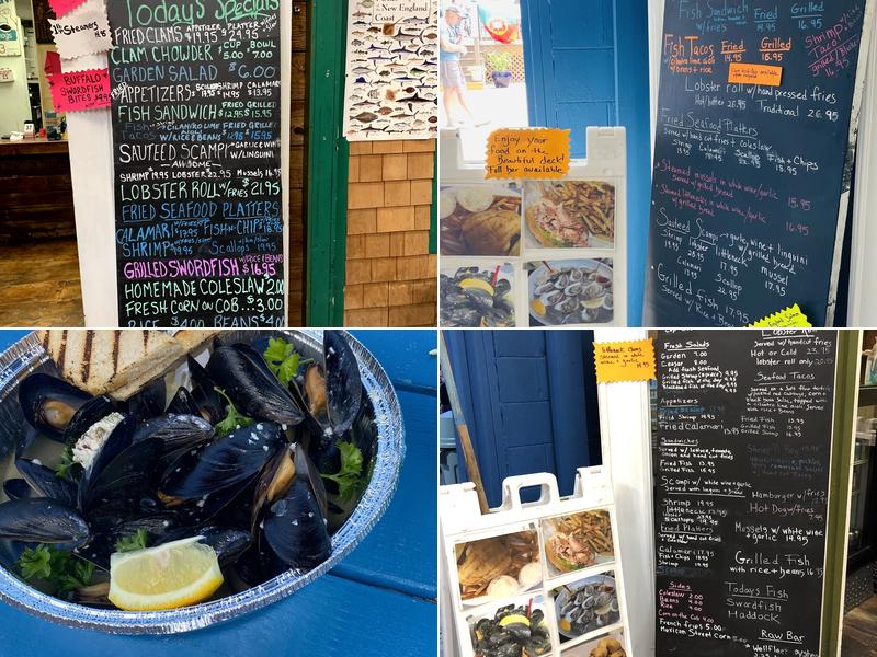 Native Cape Cod Seafood Menu