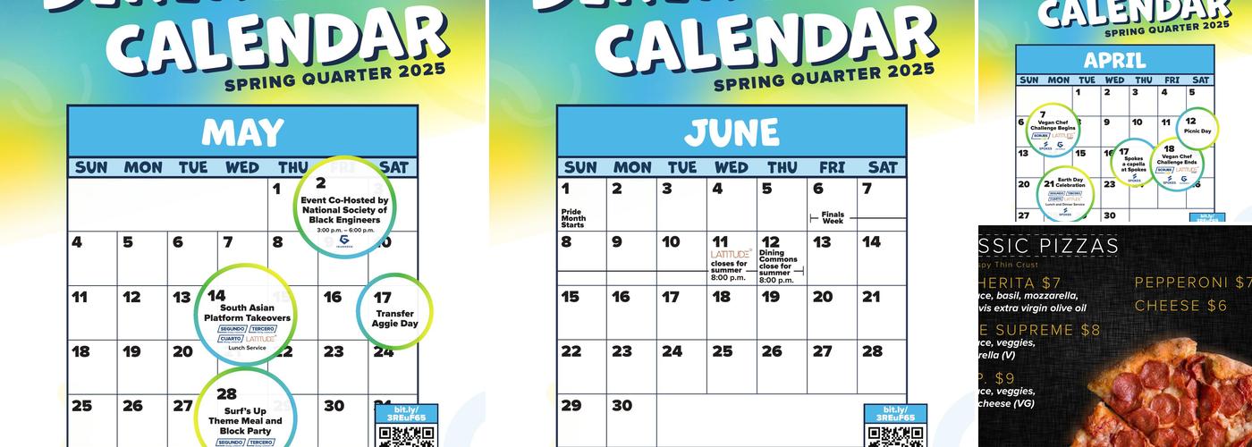 Latitude Restaurant Menu