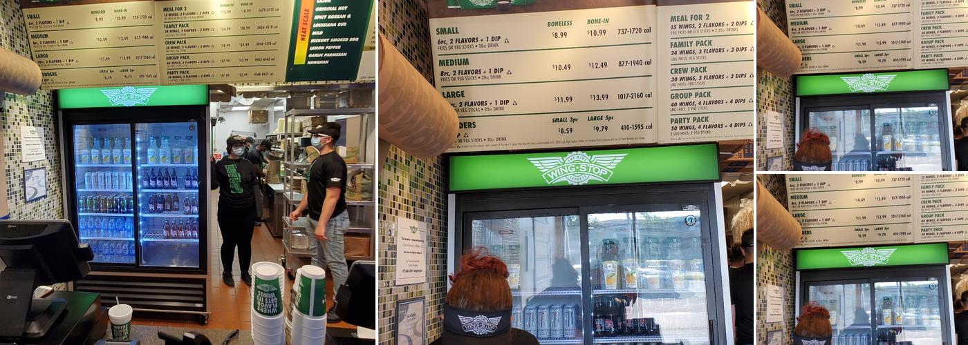 Wingstop Menu