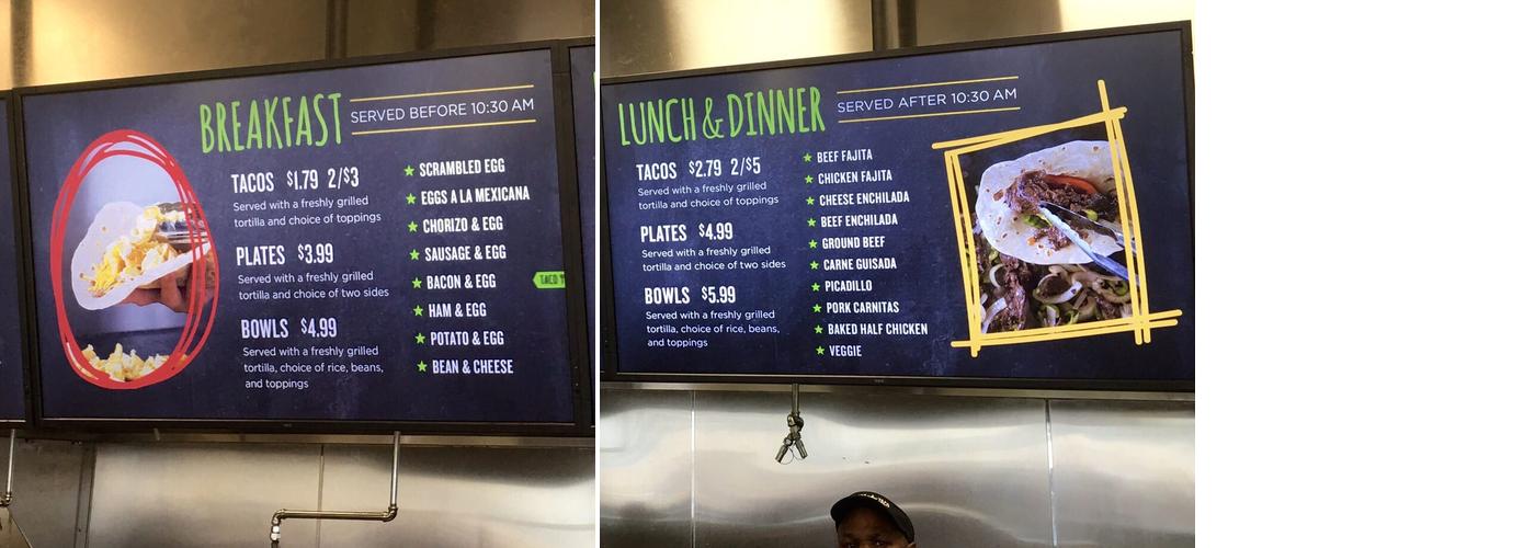 Laredo Taco Company Menu