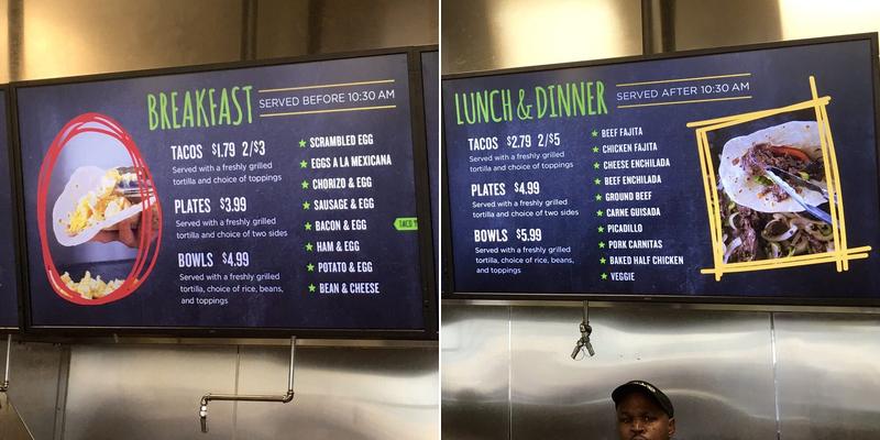 Laredo Taco Company Menu