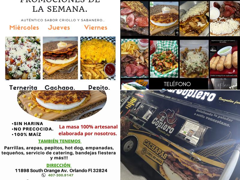 El Coplero Food Menu