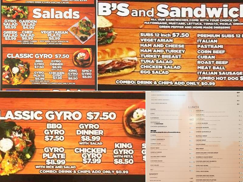 NY Deli II Menu