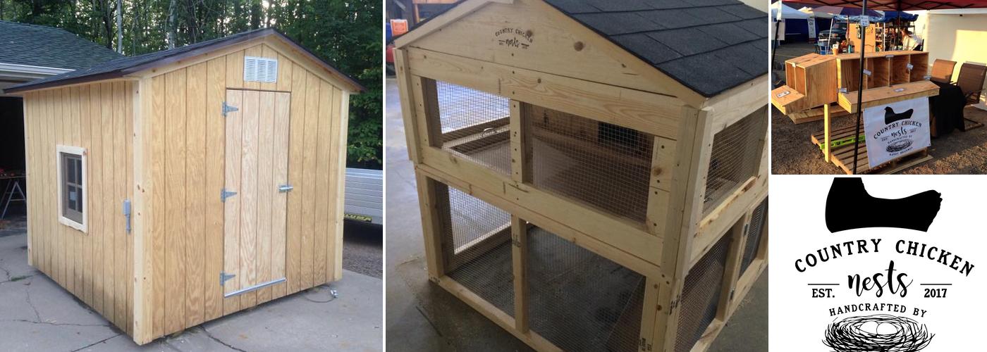 country chicken nests