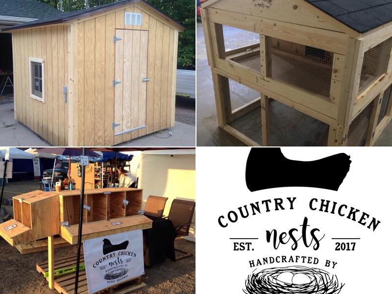 country chicken nests