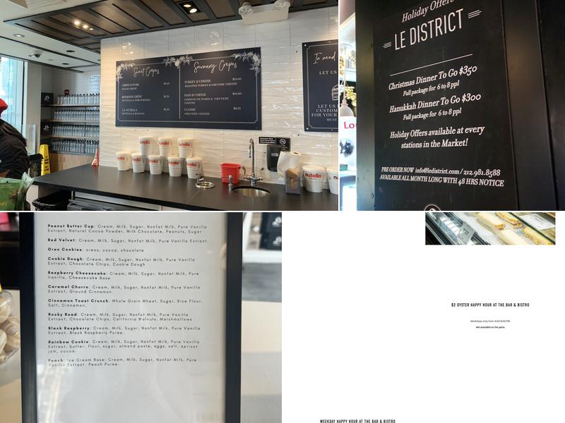 Le District Menu