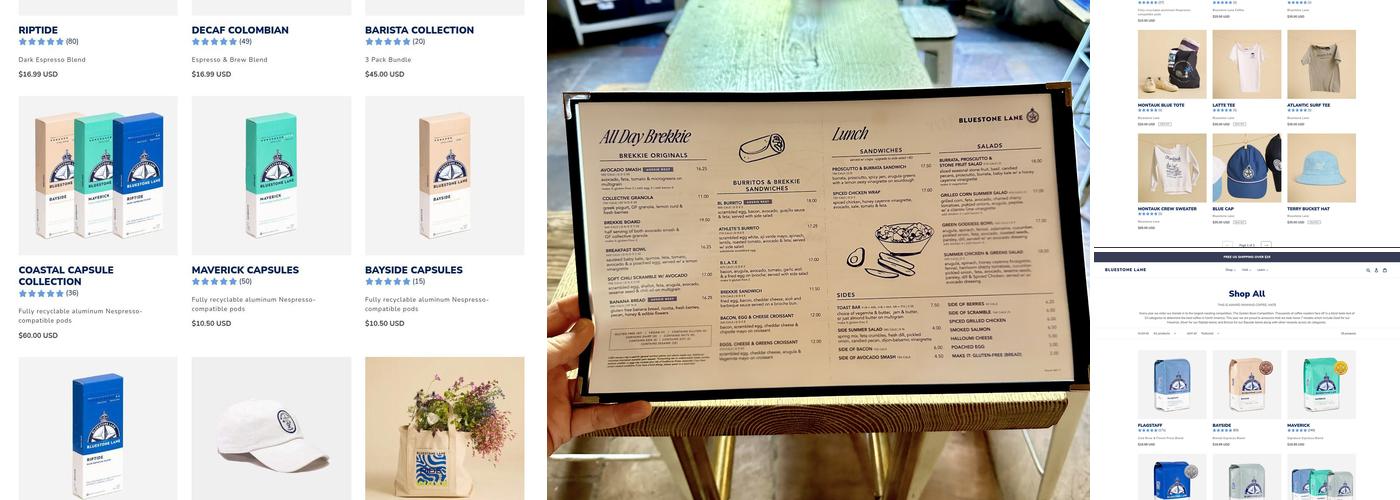 Bluestone Lane Upper East Side Café Menu