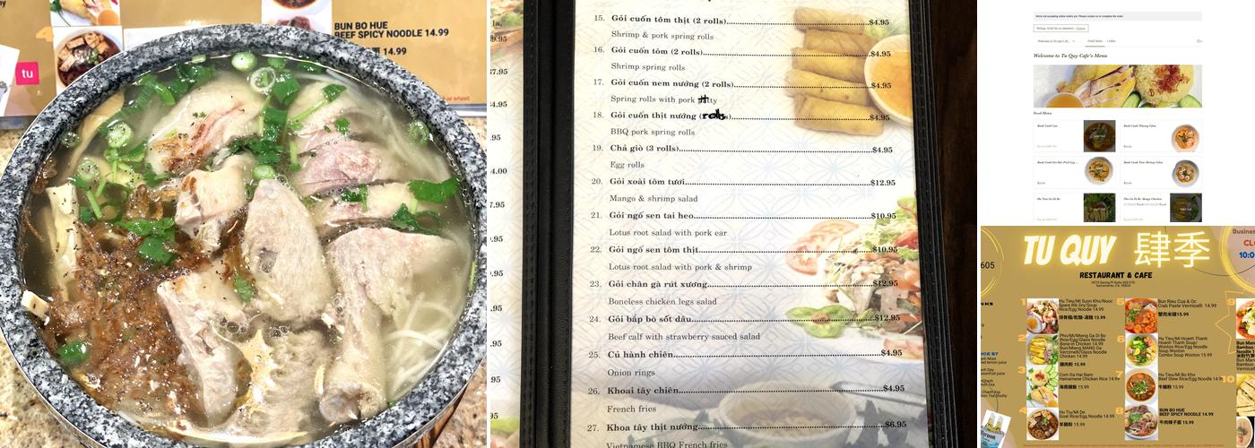 PHO PLUS 101 一碗情深 Menu