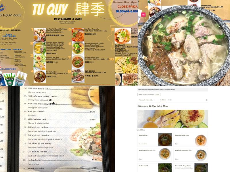 PHO PLUS 101 一碗情深 Menu