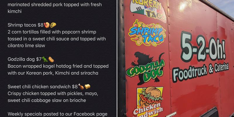 5-2-Oh Menu