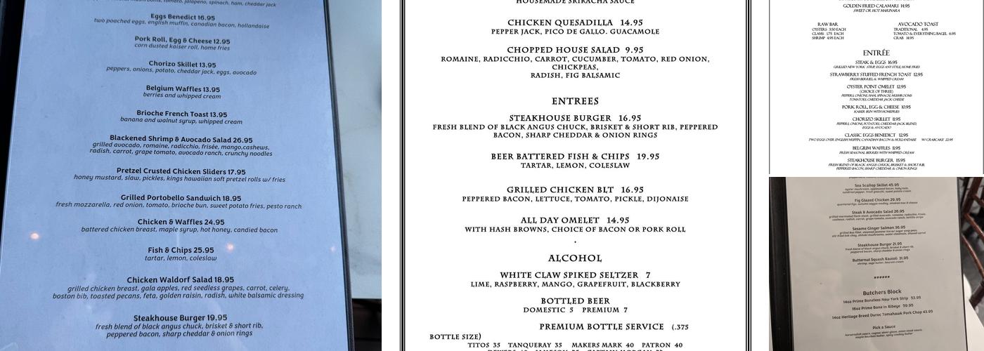 Pearl Menu