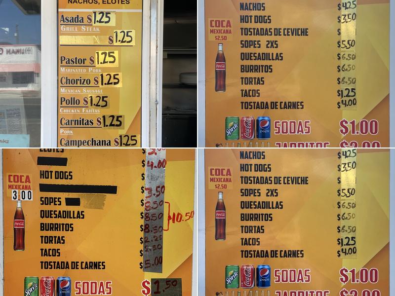 TACOnTENTO slc Menu