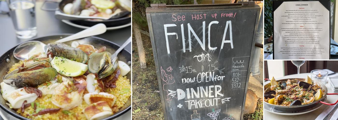 Finca Menu