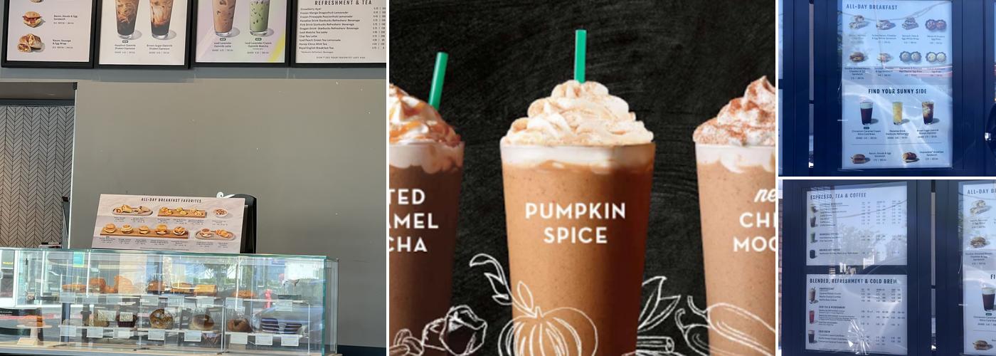 Starbucks Menu