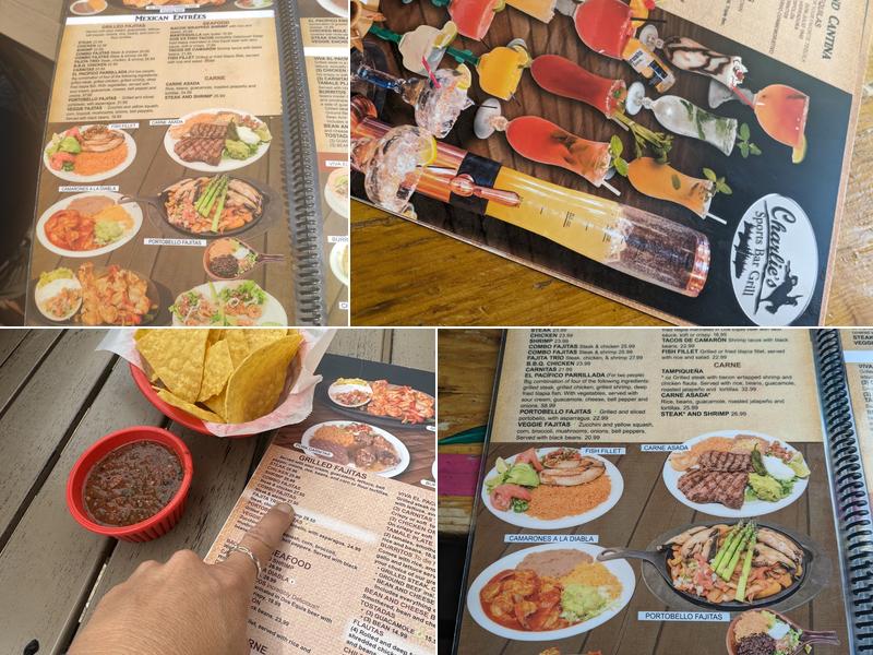 Charlie's Sports Bar & Grill Menu