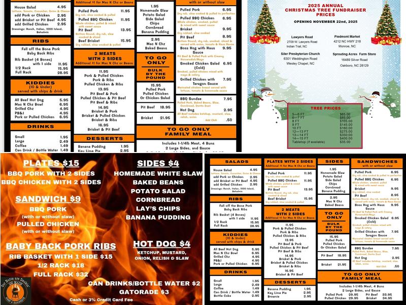 100 Main Beef & BBQ Menu