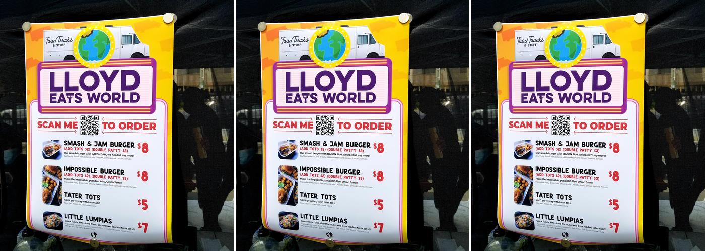 Lloyd Eats World Menu