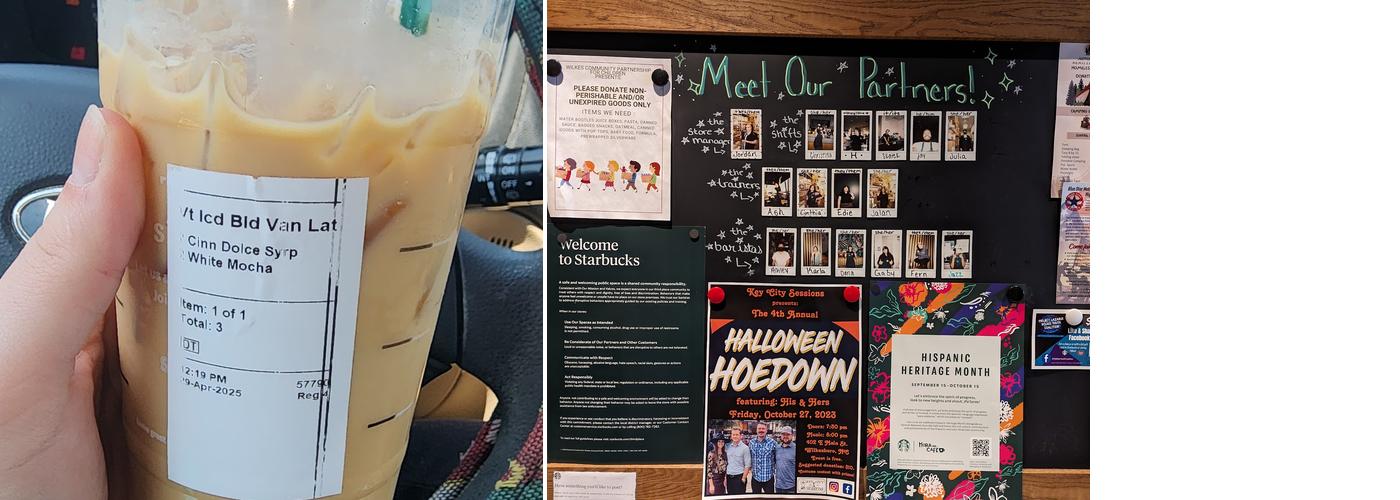 Starbucks Menu