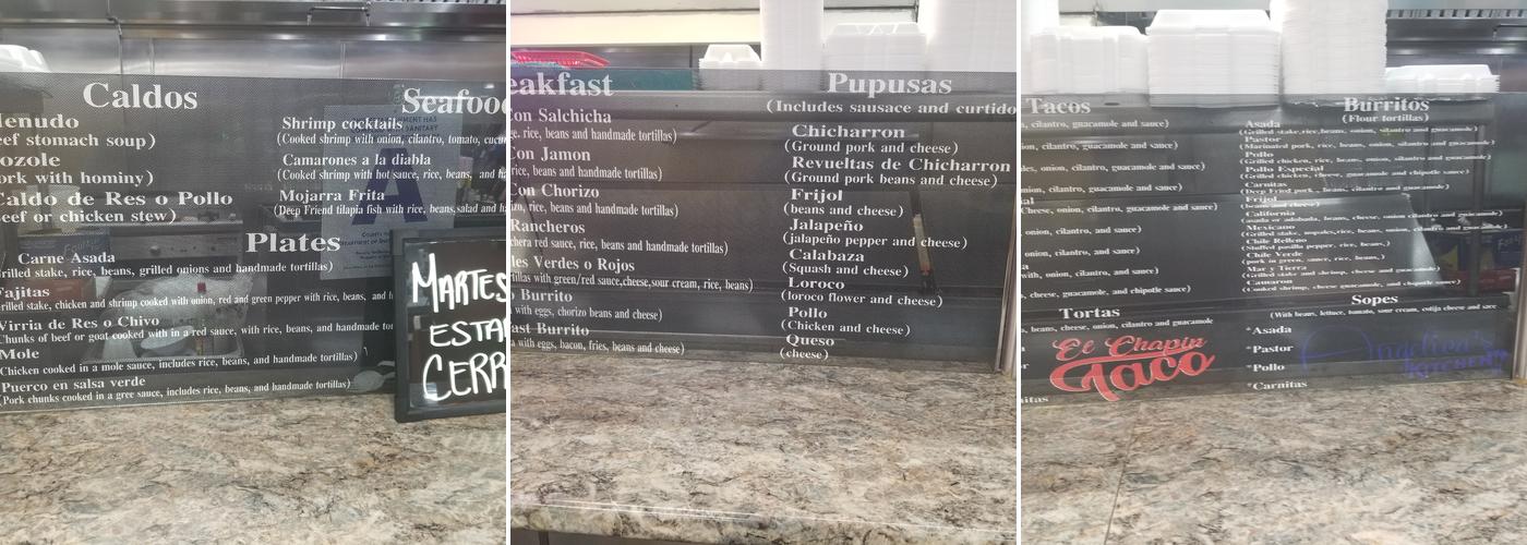 Angelica's Kitchen Menu